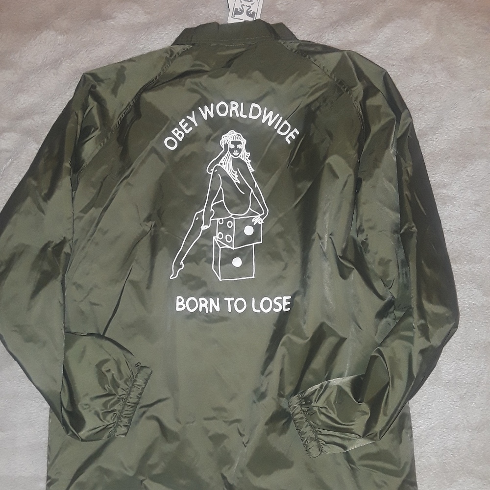 OBEY WIND BREAKER JACKET